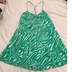 Lily Pulitzer Printed Silk Swing Dress